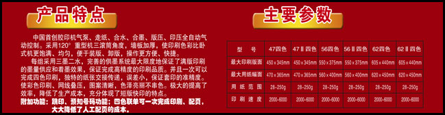 四色胶印机（打码）