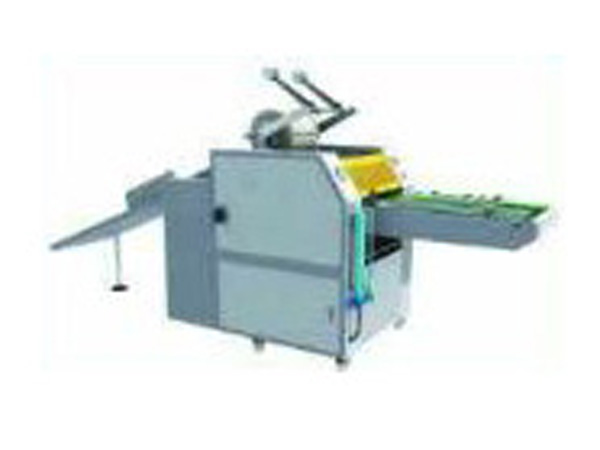 油压自动气动分切覆膜机