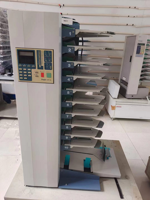 进口二手搓纸轮配页机